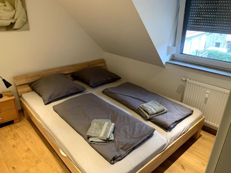 Modernes Penthouse, Nahe Wuerzburg Apartman Kültér fotó